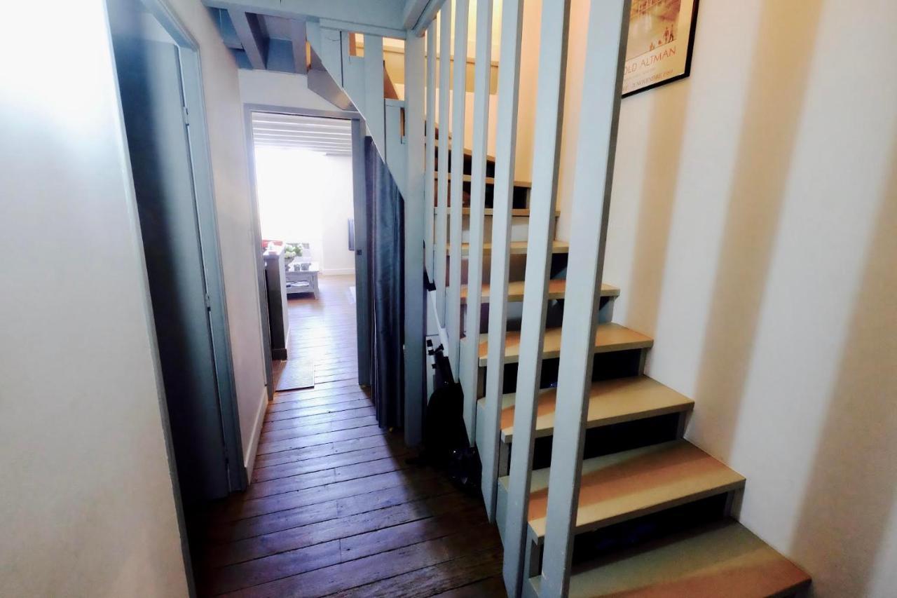 Superbe T3 Duplex Parking Prive Gratuit Sur Place Burdeos Exterior foto